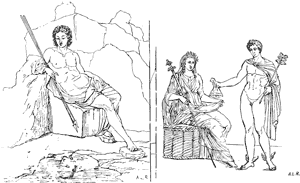 Narcissus.&nbsp;&nbsp;&nbsp;&nbsp;&nbsp;&nbsp;&nbsp;&nbsp;&nbsp;&nbsp;&nbsp;&nbsp;&nbsp;&nbsp;&nbsp;&nbsp;&nbsp;&nbsp;&nbsp;&nbsp;Herse and Mercury.