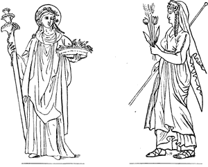 Ceres.—Roman.&nbsp;&nbsp;&nbsp;&nbsp;&nbsp;&nbsp;&nbsp;&nbsp;&nbsp;&nbsp;&nbsp;&nbsp;&nbsp;&nbsp;&nbsp;&nbsp;&nbsp;&nbsp;&nbsp;&nbsp;Demeter.—Etruscan.