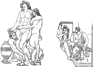 Bacchus and Faun.&nbsp;&nbsp;&nbsp;&nbsp;&nbsp;&nbsp;&nbsp;&nbsp;&nbsp;&nbsp;&nbsp;&nbsp;&nbsp;&nbsp;&nbsp;&nbsp;&nbsp;&nbsp;&nbsp;&nbsp;Tragic Actor.