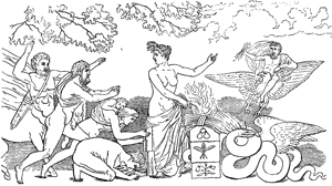 Eleusinian Ceremony.—Denkm&auml;ler Sculptor.