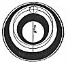 FIGURE 96. <i>Theory of three centres and the movement of Venus</i>.<br> M. Centre of the world. E. Centre of the excentric. S. Centre of the equant. The centre of the star-bearing circle at the top is the centre of the epicycle.<br> (From <i>Theoric&aelig; Nov&aelig;</i>; Georg Peurbach, 1581.)