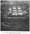 FIG. 71.SEA-SERPENT SEEN FROM THE SHIP SACRAMENTO, JULY 30, 1877.<br> (<i>From the</i> <i>Australian Sketcher</i>.)