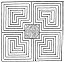 FIG. 42.—Labyrinth in Church of Reparatus, Orl&eacute;ansville, Algeria.<br> (Prevost.)