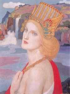 Aoife, by John Duncan (public domain)