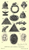 PLATE 7. EGYPTIAN AND GNOSTIC TALISMANS.